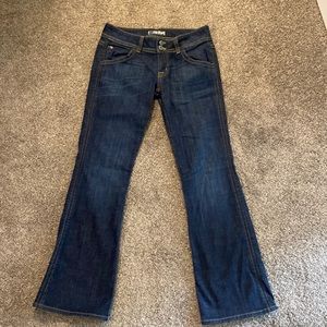 Hudson: Low Rise Double Button Band Jeans size 28
